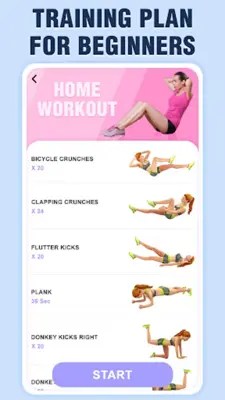 Weight Loss Workout for Women android App screenshot 1